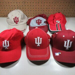 adidas The Game Captivating mens Indiana Hoosiers IU hat lot (6)